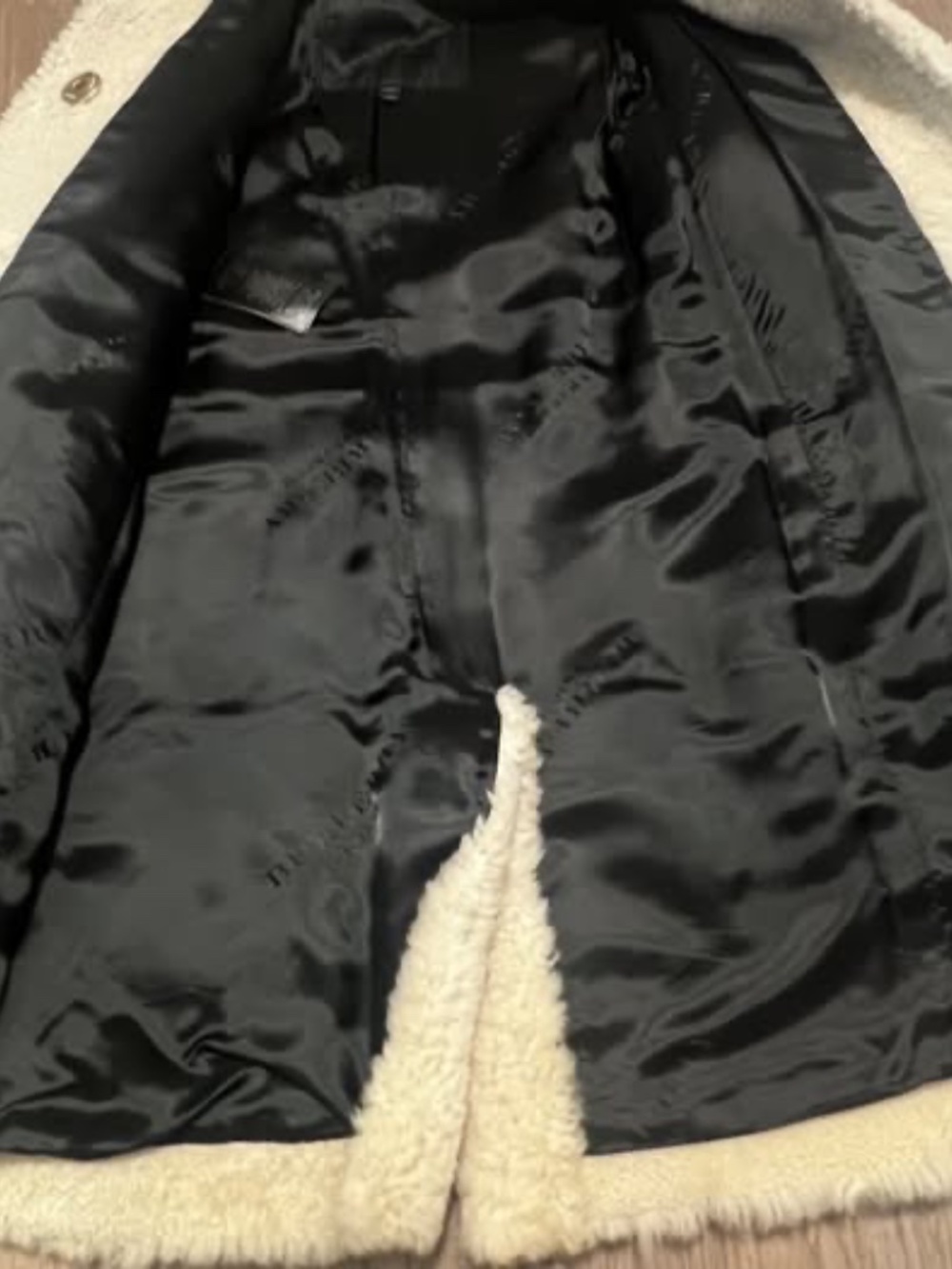 Burberry Prorsum Shearling Coat Size 36 - Picture 5 of 12